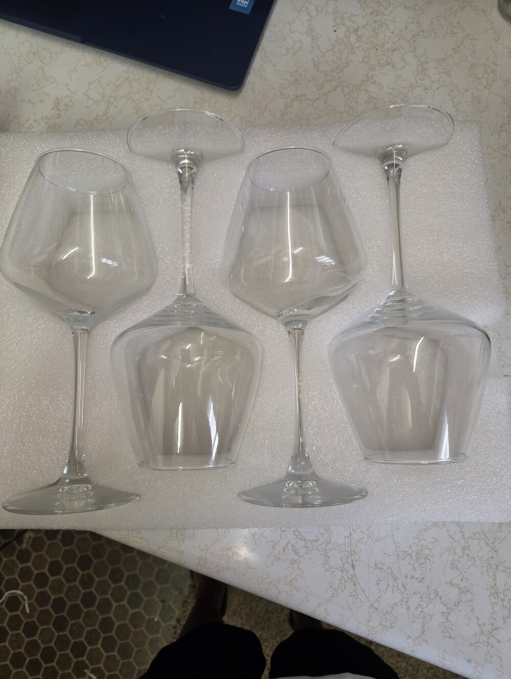 PTSTING Set Of 4 Wine Glasses